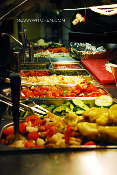 Salad @ Maoz Vegetarian Falafel, Paris, France